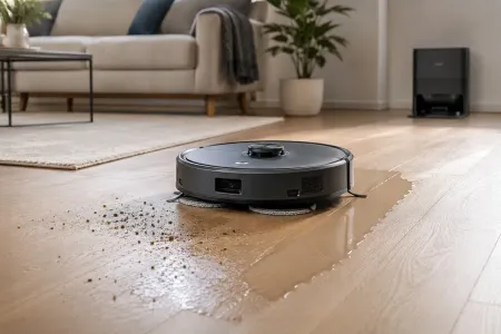 Saug- und Wischroboter ki-generiert