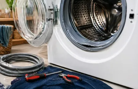 Waschmaschine Manschette defekt ki-generiert