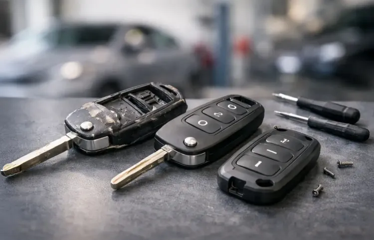 Autoschlüssel Gehäuse wechseln ki-generiert
