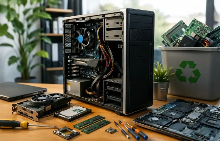 Computer Reparatur ki-generiert
