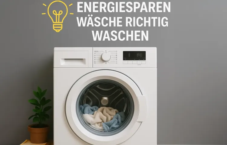 Energiesparen Waschmaschine ki-generiert