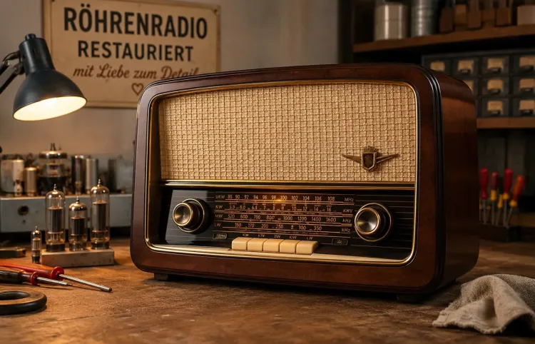 Röhrenradio ki-generiert
