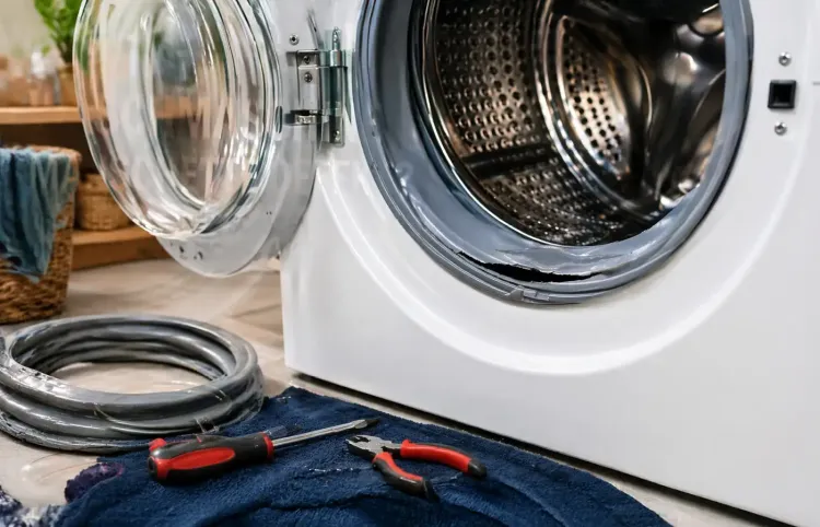 Waschmaschine Manschette defekt ki-generiert