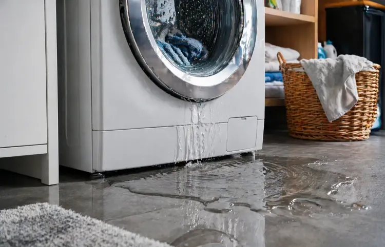 Waschmaschine verliert Wasser ki-generiert