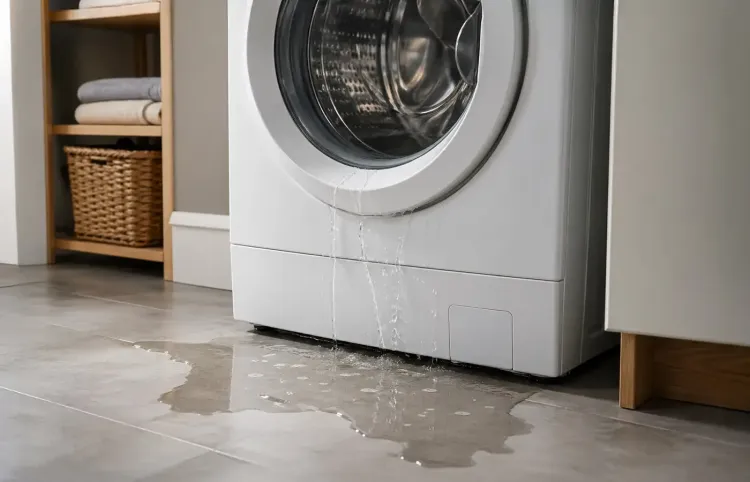 Waschmaschine verliert Wasser ki-generiert