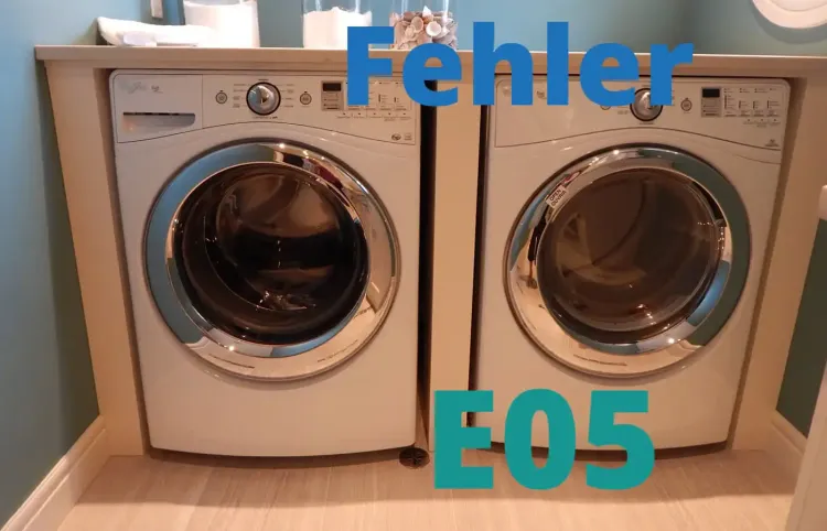 Amica Waschmaschine Fehler E05