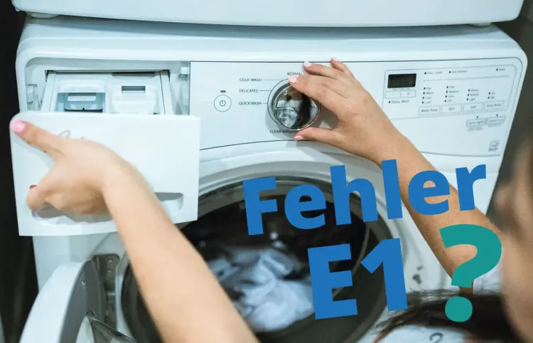Fehler E1 Haier Waschmaschine