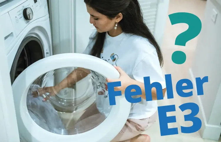 Haier Waschmaschine Fehler E3 Defekt am Motor