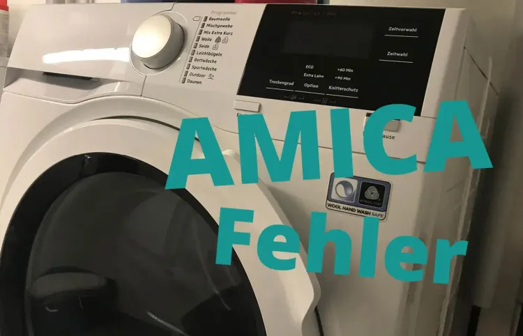 Häufige Fehler bei Amica Trockner