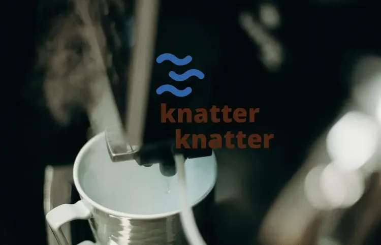 Kaffeemaschine knattert