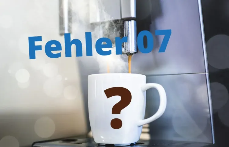 Krups Kaffeevollautomat Fehler E07