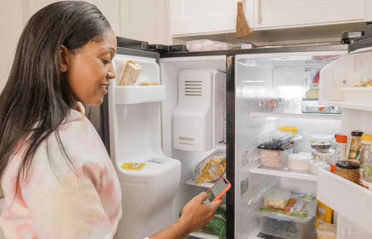 Wasser sammelt sich im Kühlschrank