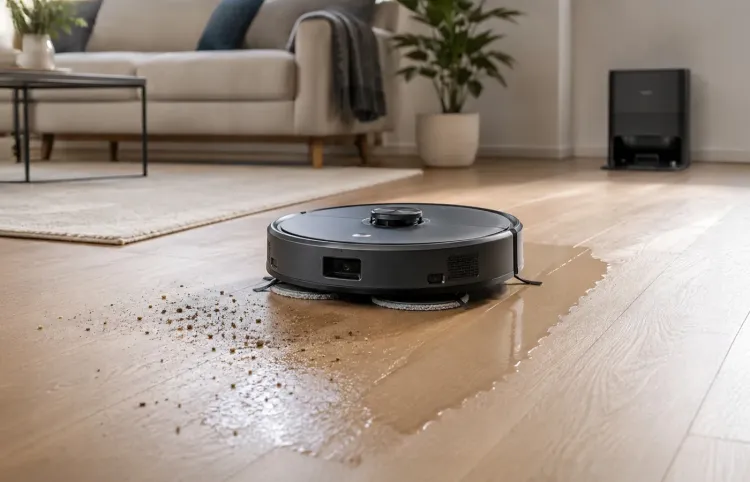 Saug- und Wischroboter ki-generiert