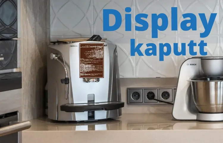 Nivona Kaffeevollautomat Display hat Aussetzer