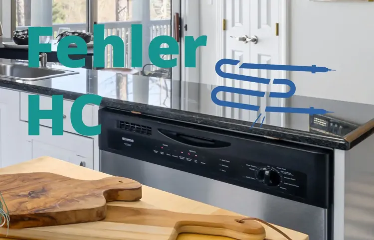 Samsung Geschirrspüler HC wird angezeigt