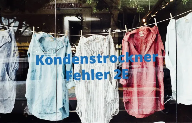Samsung Kondenstrockner Fehler 2E