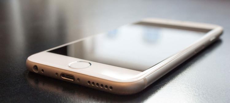 Weißes iPhone
