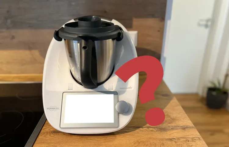 Thermomix TM6: weisser Bildschirm