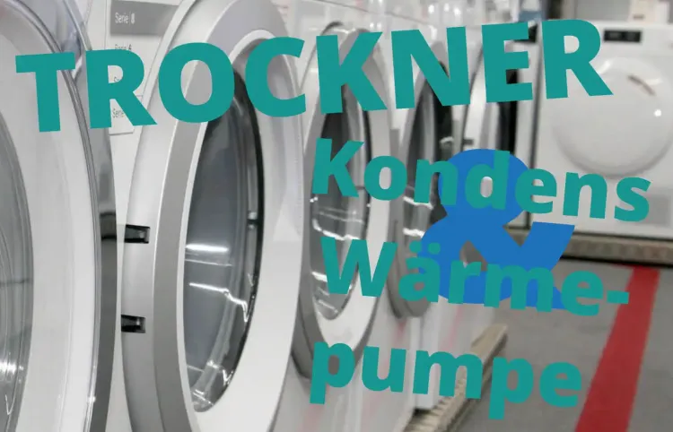 Unterschied zwischen Kondenstrockner und Wärmepumpentrockner